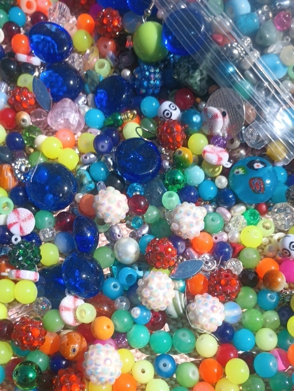 2lb Colorful Bead Bag - Picture 3 of 5